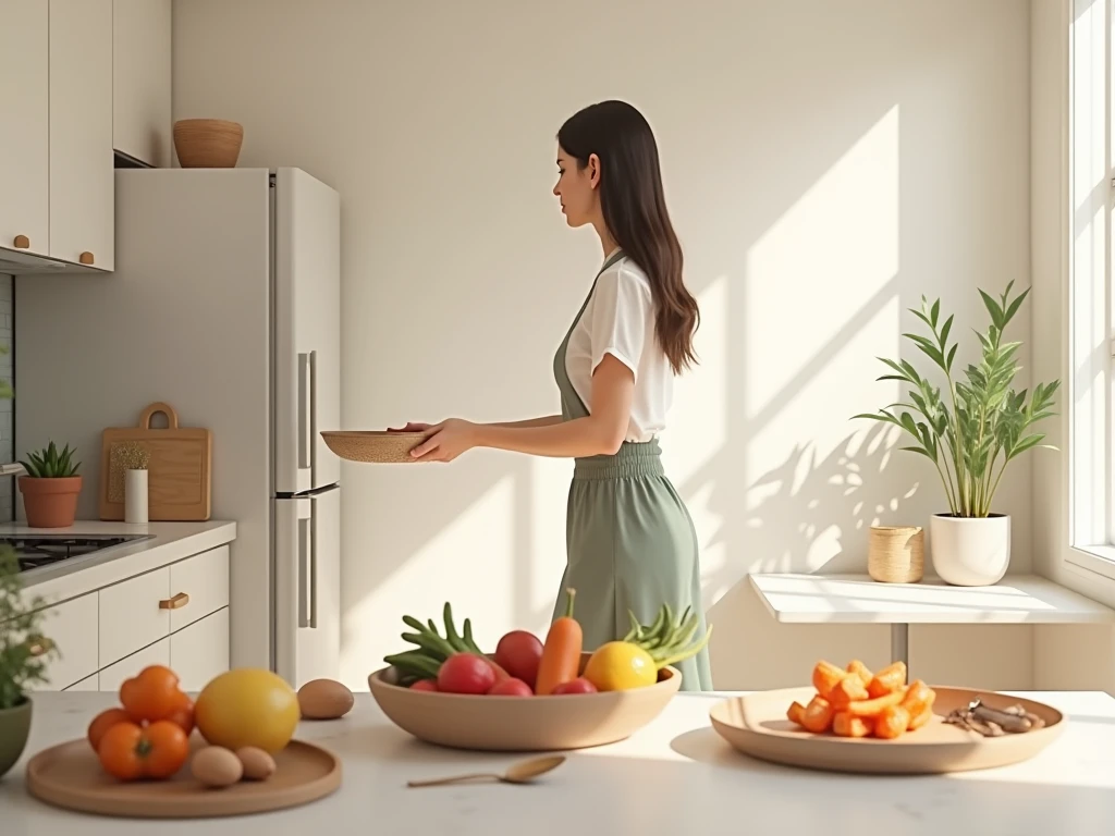 Abstract gradient artwork suggesting calm balance