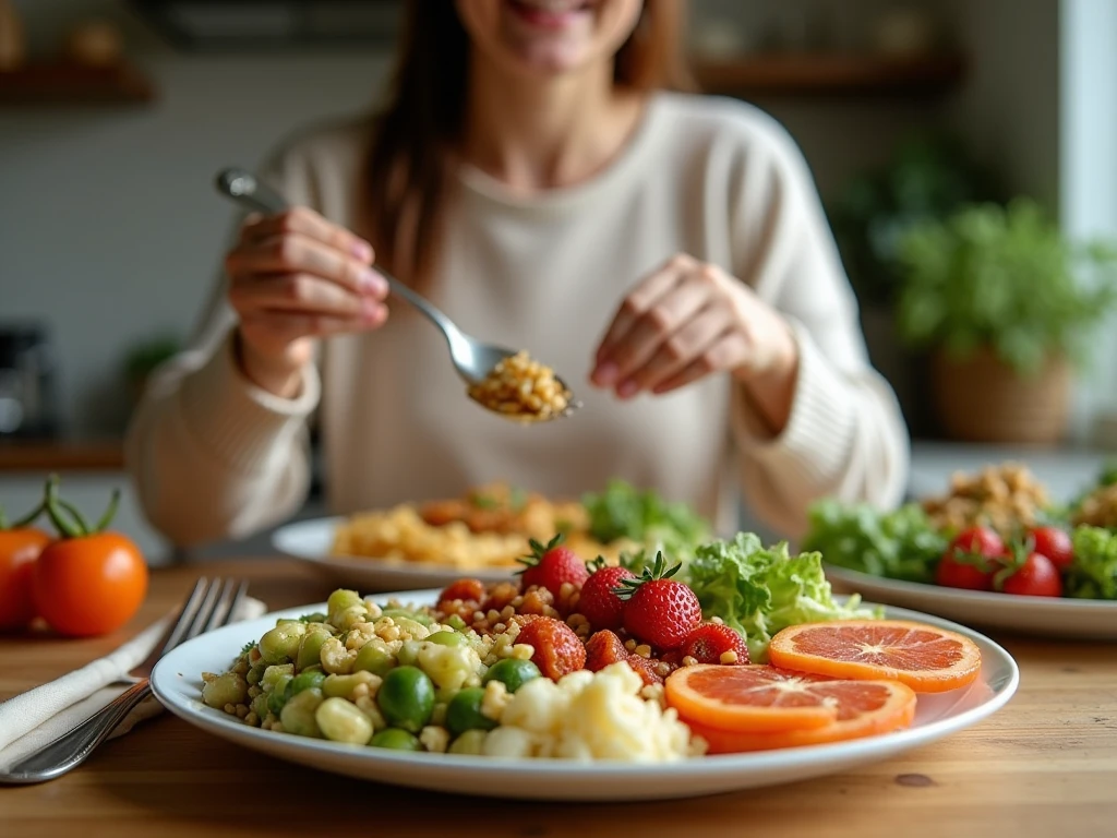 Abstract gradient artwork suggesting calm balance